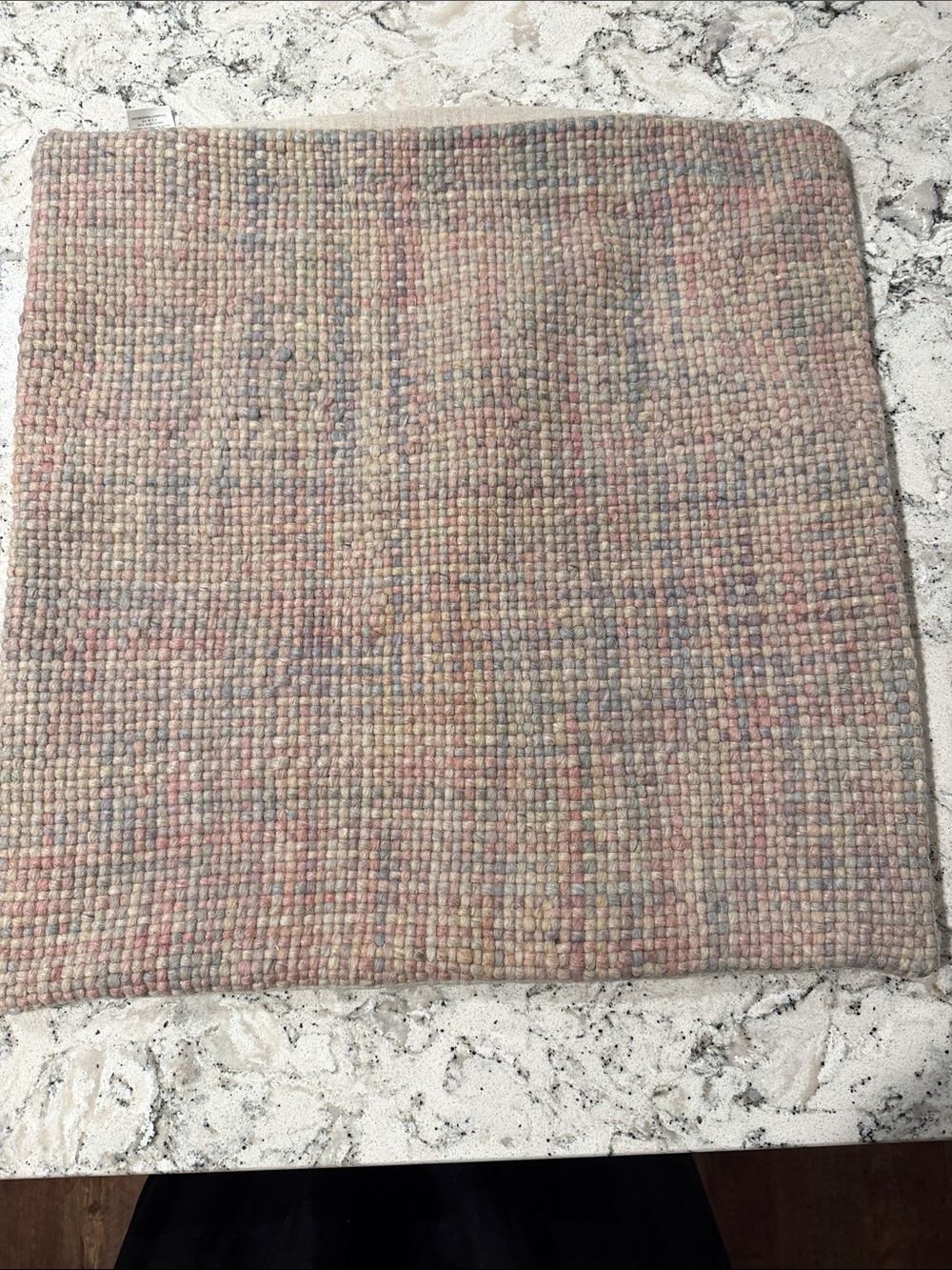 Pottery Barn Pastel Multicolor Woven pillow cover